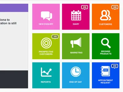 Dashboard alert colour flat icons ios notification ui ux windows