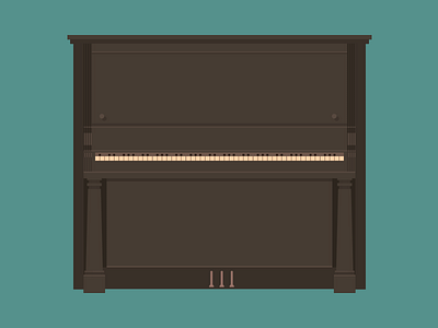 My Piano illustration piano