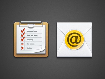 icons mail todo