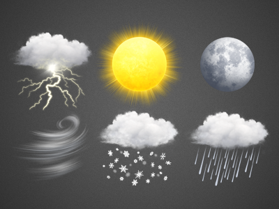 Weather icons icons moon rain snow sun weather wind