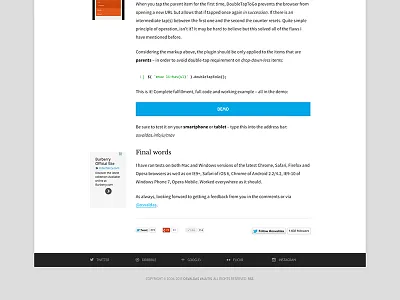 Google AdSense In adsense advertisement blue clean css footer html layout post web design website