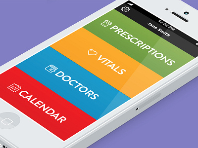 Salus fitness health medical tracking ui
