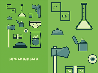 They're Minerals breaking bad heisenberg illustration jesuschristmarie minerals television vector walter white