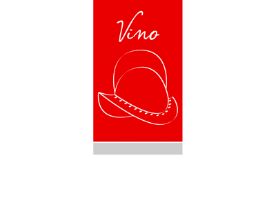 Vino illustration logo vectorial