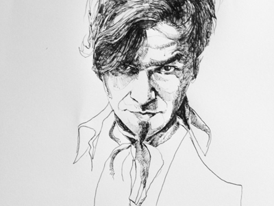 Morgan bic ink music portrait xf7