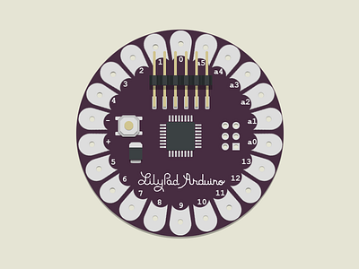 IxD essentials - #2 LilyPad arduino diy electronics essentials flat input interaction ixd lilypad output physical prototyping prototyping