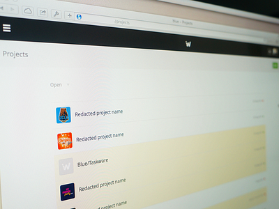 Taskware Projects agency app pm project management projects taskware web