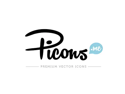 Picons Logo Concept concept logo logotype picons picons.me