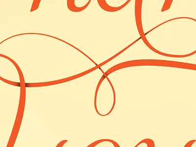 Thank You - Detail curve flourish hand script layer movement ornament script shadow swirl thank you