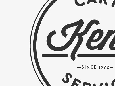 Logo Badge brandon grotesque business cart carts inc logo old service vintage wip