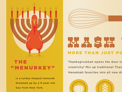 Gobble Tov! Happy Thanksgivukkah data visualization hanukkah infographic thanksgiving