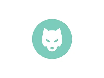 WOLF animal elegant face fierce logo smooth wild wolf