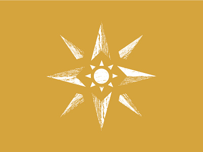 Go compass sun texture travel