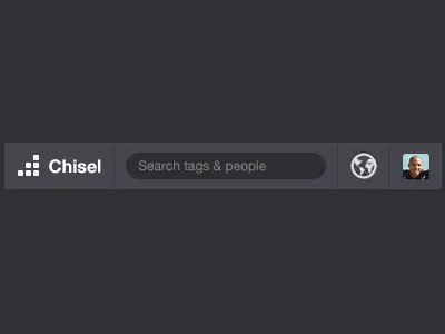 Short Nav chisel dark nav search