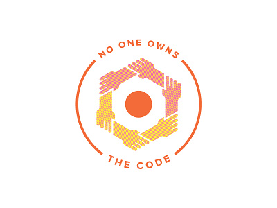 No One Owns The Code halftone