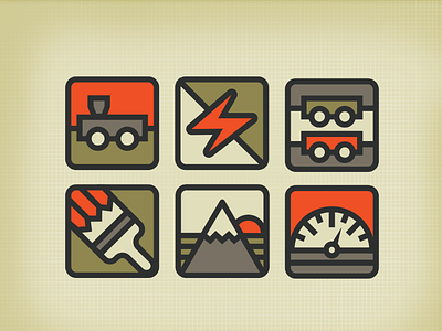 Design a Train Icons icon symbol train