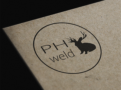 PH Weld Custom Stamp branding circle engraved stamp identity ink kraft custom logo stamp maple stamp red rubber stamp rubber stamp stamp