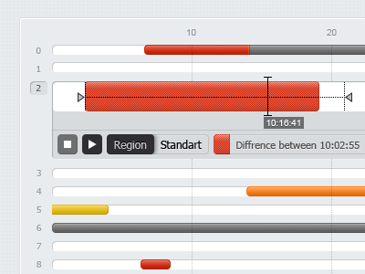 Potok FM infographics ui web