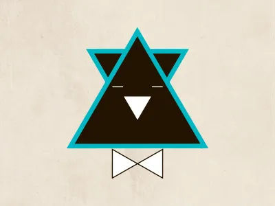 Tiger animal geometry illustration lines logo symbol tiger