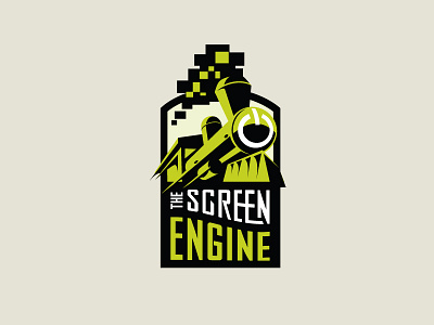 Screen Engine logo branding logo