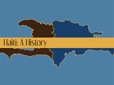 Haiti Timeline Logo illustrator logo timeline