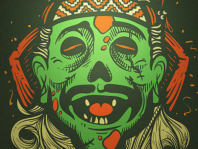 "Undead Rene" hippie rene rot undead walker walking dead zombie