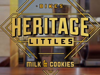 Heritage Littles golden leaf logo