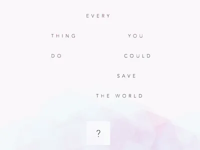 Pursuit IO - Splash Page clouds geometric landing mountains question sketch splash svg type typography vector