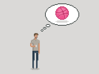 Inception animation debut dribbble gif inception logo pixel art tea