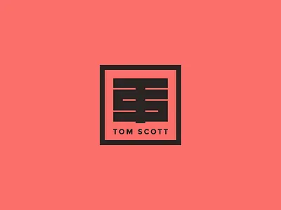Tom Scott logo monogram ts