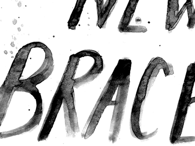 Letters! lettering watercolor