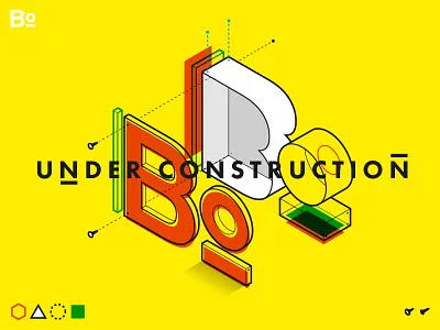 Under Construction Illustration WIP construction flat illustration isometric under wip