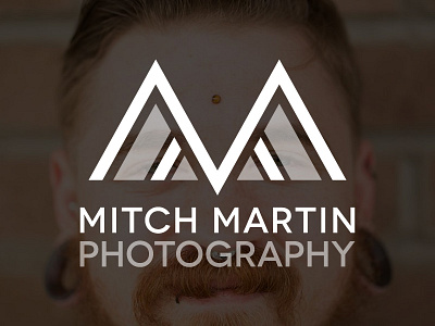 Mitch Martin Photography Logo branding logo mm photography