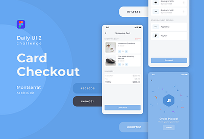 Card Checkout Mobile UI checkout daily ui daily ui challenge figma mobile mobile ui ui