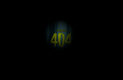 404 Page ui