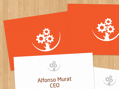 Biz cards illustration logo vectorial