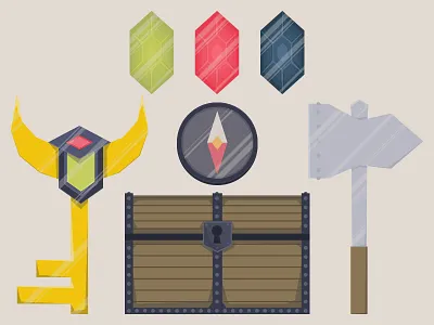 Ocarina of Time icons flat game icons illustration legend of zelda zelda