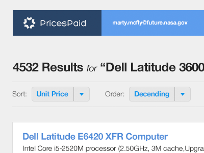 Prices Paid pif pricespaid