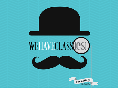 Classes classes design graphic design illustrator logo logo design mustache teaching