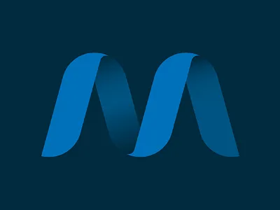 iMOTION atrokhau blue clean crisp flat flat ui flat ui pro logo minimal simple type typography