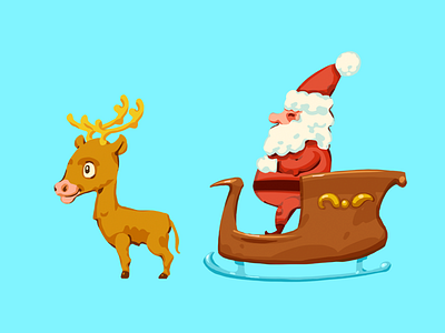 Santa:) asset color drawing santa