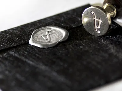 Trip In Fashion - Print Design - Envelope with sealing wax acrylic branding calligraphy event identity fashion show favini paper handmade lettering paint poster type design typography