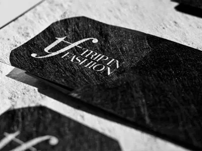 Trip In Fashion - Print Design - Invitation acrylic branding calligraphy event identity fashion show favini paper handmade lettering paint poster type design typography