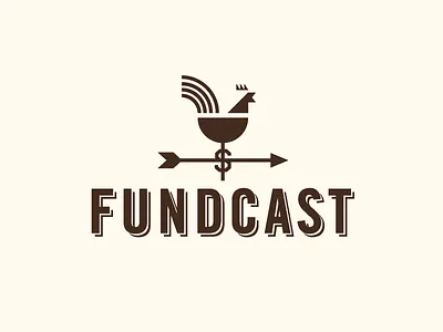 Discarded Logo logo money rooster weathervane