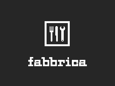 fabbrica logo branding fabbrica identity logo restaurant