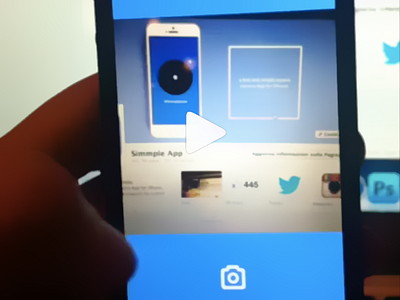 Video test app beta cam camera easy fast iphone photo simmple simple square