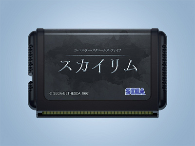 japanese megadrive cart 3d genesis mega drive sega