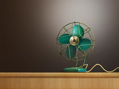 Vintage Electric Fan fan old retro