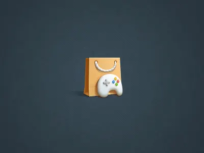 Game Bag bag game game center gamepad icon xbox