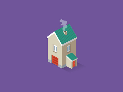 House architecture building home house icon illustration oneyearofdesign vector